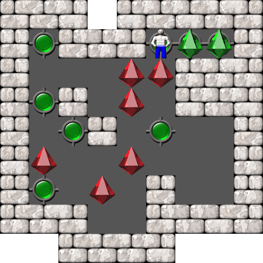 Sokoban Ionic Catalysts level 127